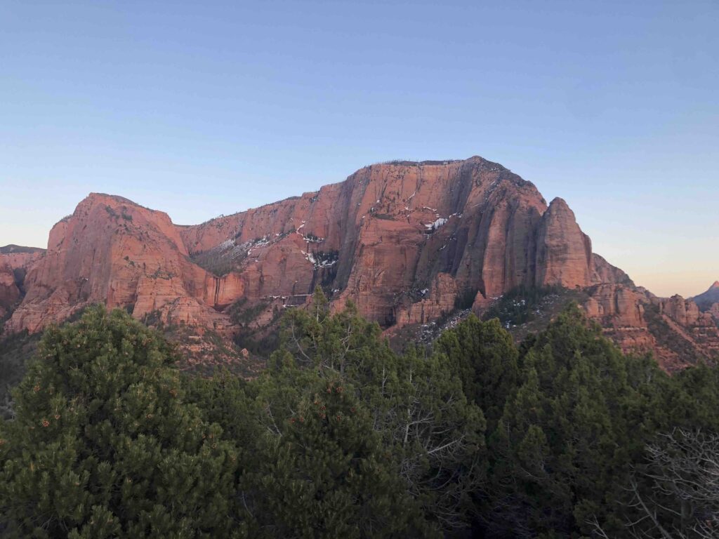 A photo of Kolob Canyon in Zion